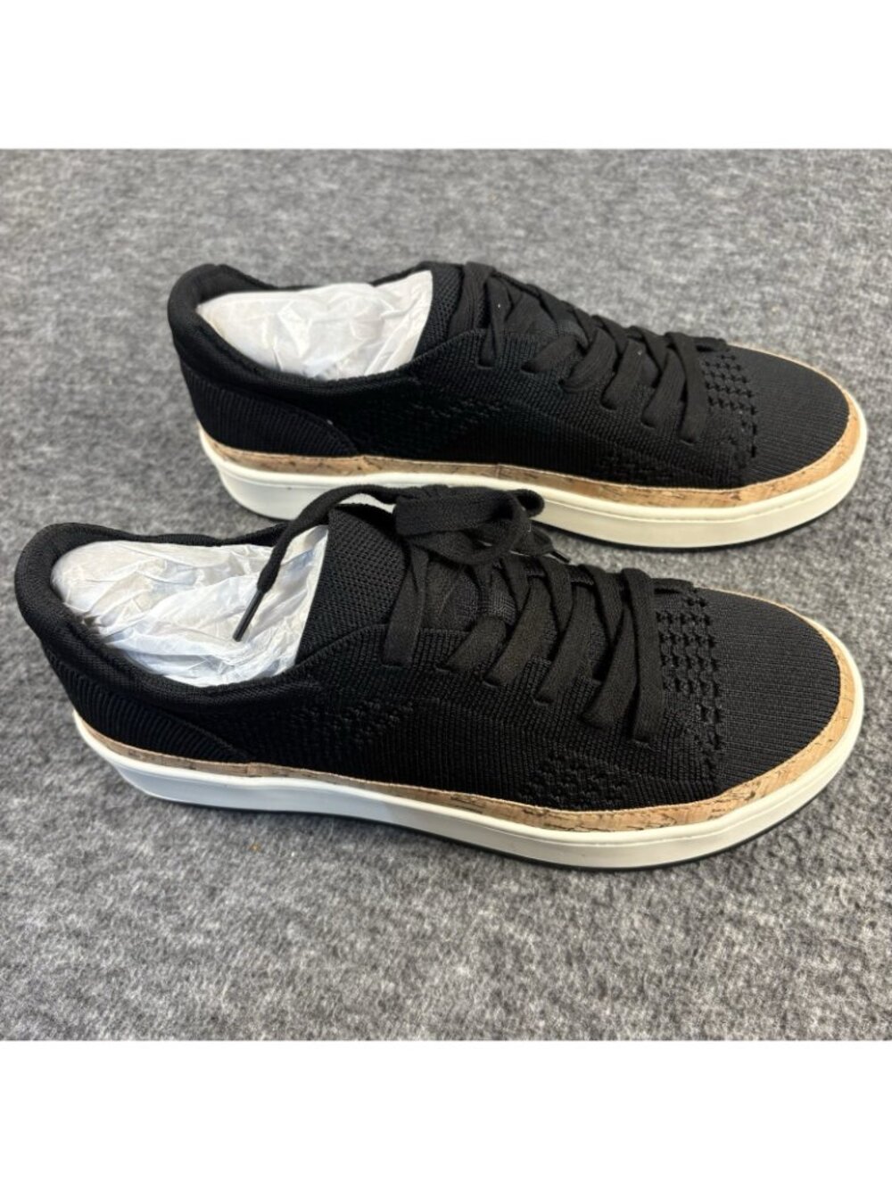 Earth ETKNIGHT Women’s Size 8M Black Knit Sneakers New With Box - Picture 13 of 15